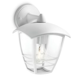   Kerti LED lámpa Fali lámpa Homlokzat CREEK myGarden E27 IP44 Down Light Fehér PHILIPS