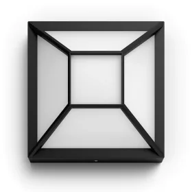   Kerti LED lámpa Fali lámpa Homlokzat DROSERA myGarden 12W 2700K IP44 Mennyezet 19cm Fekete-fehér PHILIPS