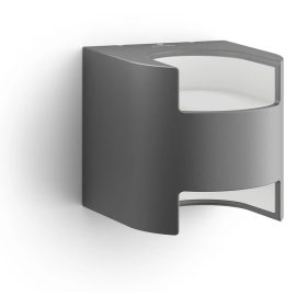   Kerti LED lámpa Fali lámpa homlokzat GRASS IR myGarden 4.5W 2700K IP44 Felső-alsó antracit PHILIPS