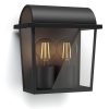 Kerti LED lámpa homlokzati fali lámpa HARVEST myGarden 2xE27 IP44 Lámpás fekete PHILIPS
