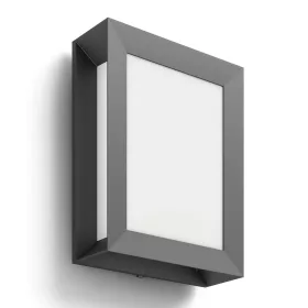   Kerti LED lámpa Homlokzati fali lámpa KARP myGarden 6W 2700K IP44 Négyszögletű mennyezeti antracit PHILIPS