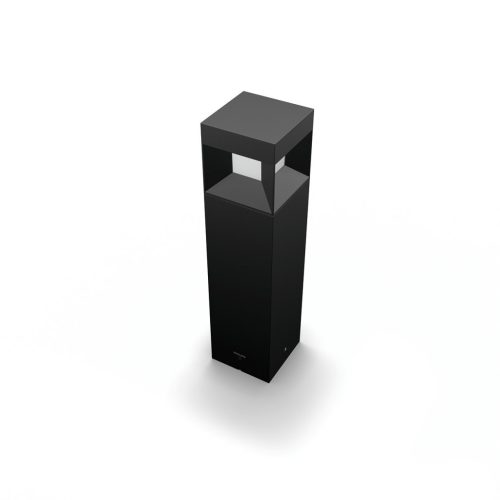 LED kerti lámpa kültéri PARTERRE myGarden 8W 2700K IP44 oszlop 40cm fekete PHILIPS