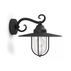   LED-es kerti lámpa PASTURE myGarden E27 IP44 fali lámpa alsó lámpa fekete PHILIPS