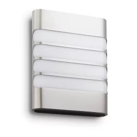   LED kerti lámpa homlokzati fali lámpa RACCOON myGarden 3W 2700K IP44 ezüst PHILIPS