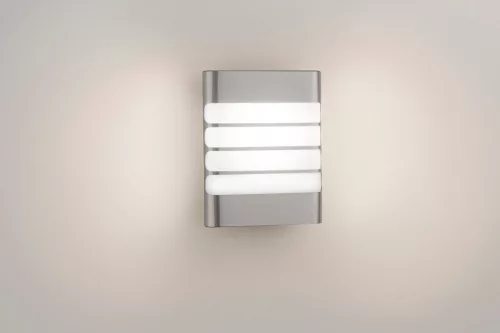 LED kerti lámpa homlokzati fali lámpa RACCOON myGarden 3W 2700K IP44 ezüst PHILIPS