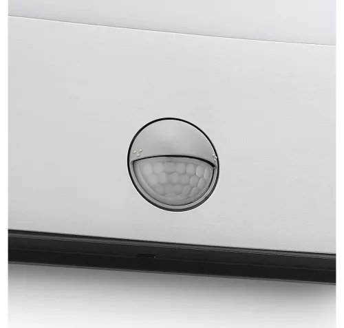 LED kerti lámpa homlokzati fali lámpa RACCOON IR myGarden 3W 2700K IP44 mozgás- és szürkületérzékelővel, ezüst PHILIPS