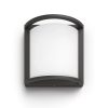 Kerti LED lámpa Homlokzati fali lámpa SAMONDRA myGarden 12W 4000K IP44 Antracit PHILIPS