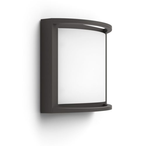 Kerti LED lámpa Homlokzati fali lámpa SAMONDRA myGarden 12W 4000K IP44 Antracit PHILIPS