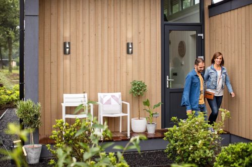 Kerti LED lámpa Homlokzati fali lámpa SHADOW myGarden 2x4.5W 2700K IP44 Felső-alsó antracit PHILIPS