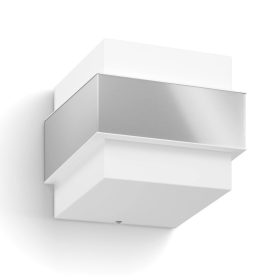   Kerti lámpa LED fali lámpa homlokzat LAPÁT myGarden E27 IP44 Felső-alsó fehér-ezüst PHILIPS