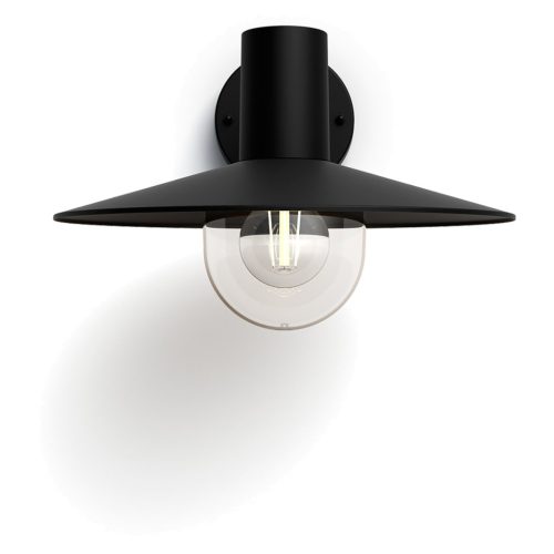 Kerti LED lámpa Fali lámpa homlokzat SKUA myGarden E27 IP44 Down Light Fekete PHILIPS