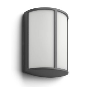   Kerti LED lámpa Fali lámpa Homlokzati STOCK myGarden 6W 2700K IP44 Antracit PHILIPS