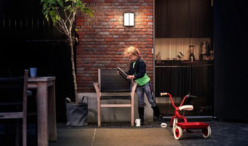 Kerti LED lámpa Fali lámpa Homlokzati STOCK myGarden 6W 2700K IP44 Antracit PHILIPS