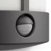 Kerti LED fali lámpa homlokzat STOCK IR myGarden 6W 2700K IP44 mozgás- és szürkületérzékelővel, antracit PHILIPS