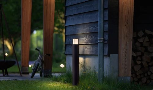 LED kerti lámpa kültéri STOCK myGarden 6W 2700K IP44 oszlop 77cm antracit PHILIPS