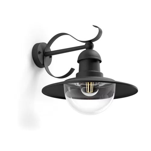 Kerti lámpa LED fali lámpa TOPIARY myGarden E27 IP44 Down Light fekete PHILIPS