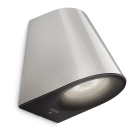   Kerti LED lámpa homlokzati fali lámpa VIRGA myGarden 3W 2700K IP44 ezüst PHILIPS