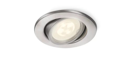 Kerti LED lámpa kültéri mennyezeti FRESCO myGarden GU10 IP23 fűzőlyukkal süllyesztett ezüst PHILIPS