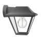 Kerti LED lámpa homlokzati fali lámpa ALPENGLOW myGarden E27 IP44 Downlight Antracit PHILIPS