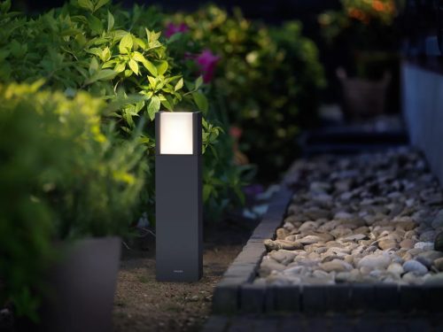 LED kerti lámpa kültéri ARBOR myGarden 3.8W 3000K IP44 oszlop 40cm antracit PHILIPS