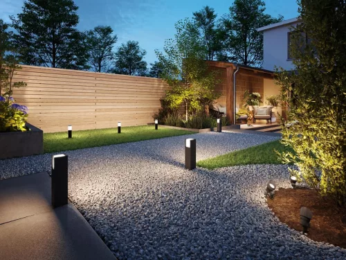 LED kerti lámpa kültéri ARBOR GardenLink 6W 2700K IP44 oszlop 40cm antracit PHILIPS