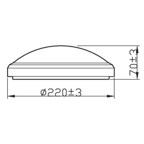 Kerti LED lámpa kültéri mennyezeti DORIS myGarden 6W 4000K IP54 fali lámpa mennyezeti ezüst PHILIPS