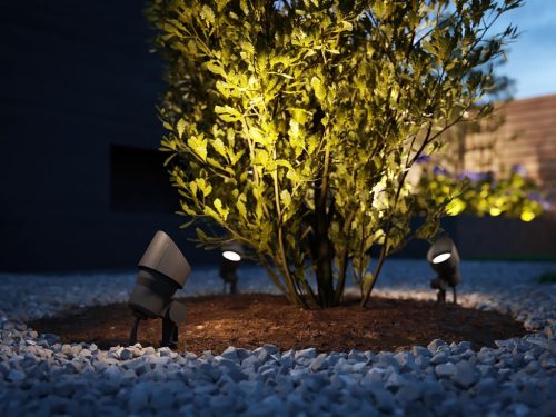 SPOT Pack GardenLink 3x6W 12V 2700K IP44 antracit PHILIPS alapkészlet