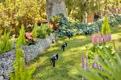 SPOT Pack GardenLink 3x6W 12V 2700K IP44 antracit PHILIPS alapkészlet