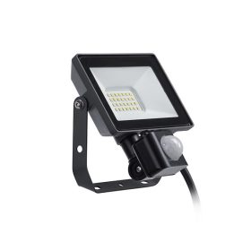   LED-es reflektor 20W 1900lm 4000K IP65 fekete mozgás- és szürkületérzékelővel ProjectLine Floodlight PHILIPS