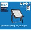 LED reflektor 30W 2700lm 3000K IP65 fekete ProjectLine Floodlight PHILIPS