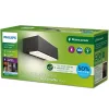 Kerti LED lámpa Homlokzati fali lámpa STRATOSPHERE 3.8W 4000K Semleges IP44 Felső-alsó antracit PHILIPS