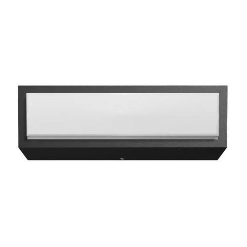 Kerti LED lámpa STRATOSPHERE 3.8W 2700K homlokzati fali lámpa Meleg IP44 Antracit PHILIPS