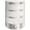 Kerti LED lámpa fali homlokzat PYTHON 3.8W mozgásérzékelő 2700K meleg IP44 ezüst PHILIPS