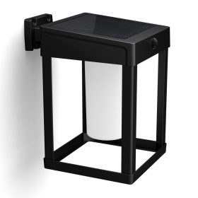   Kerti LED lámpa Napelemes homlokzati fali lámpa CAMILL 1.4W 3000K IP44 Twilight mozgásérzékelő PHILIPS