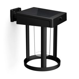   Kerti LED lámpa Napelemes homlokzati fali lámpa CAMILL 1.4W 3000K IP44 Twilight mozgásérzékelő PHILIPS