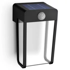   Kerti LED fali lámpa kültéri napelemes lámpa mozgásérzékelő 2700K IP44 PHILIPS