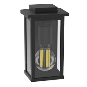   Kerti LED lámpa Homlokzati fali lámpa MIRTH E27 IP44 Lámpás Fekete PHILIPS