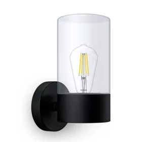   Kerti LED lámpa Homlokzati fali lámpa FLAREON E27 IP44 Lámpás Fekete PHILIPS