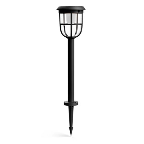 Kerti LED lámpa, polár, út, napelem, RADII, 1.3W, 3000K, IP44, szürkületi mozgásérzékelő, PHILIPS