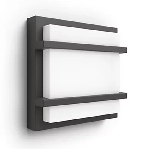 Kerti LED lámpa Fali lámpa Homlokzat PETRONIA 3.8W 2700K IP44 Antracit PHILIPS