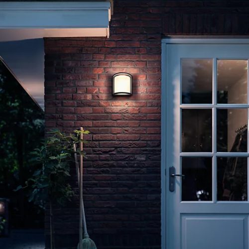 Kerti LED lámpa homlokzati fali lámpa SAMONDRA 3.8W 2700K IP44 antracit PHILIPS