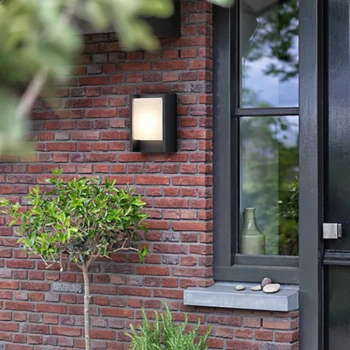 Kerti LED lámpa ARBOR homlokzati fali lámpa 3.8W 2700K Meleg IP44 Antracit PHILIPS