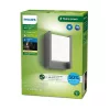 Kerti LED lámpa ARBOR homlokzati fali lámpa 3.8W 2700K Meleg IP44 Antracit PHILIPS