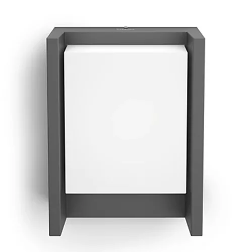Kerti LED lámpa ARBOR homlokzati fali lámpa 3.8W 2700K Meleg IP44 Antracit PHILIPS