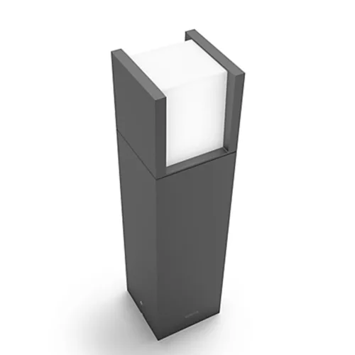 LED kerti lámpa kültéri ARBOR 3.8W 2700K IP44 oszlop 40cm antracit PHILIPS