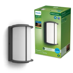   Kerti fali lámpa kültéri LED homlokzati lámpa 4.3W 800lm 2700K IP44 Antracit Reese Ultra Hatékony Philips