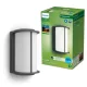 Kerti fali lámpa kültéri LED homlokzati lámpa 4.3W 800lm 2700K IP44 Antracit Reese Ultra Hatékony Philips