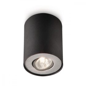   Felületre szerelhető LED GU10 lámpatest Philips myLiving Pillar Black 56330/30/PN
