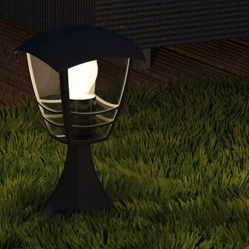 LED kerti lámpa kültéri CREEK myGarden E27 IP44 oszlop 30cm fekete PHILIPS