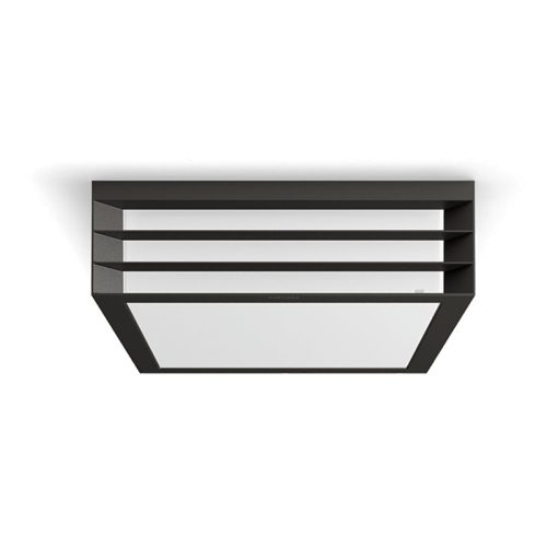 LED kerti lámpa kültéri mennyezeti MOONSHINE myGarden 2xE27 IP44 mennyezeti fali lámpa antracit PHILIPS